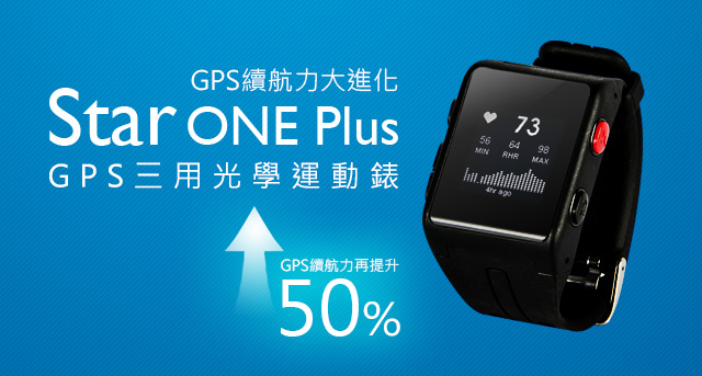 Star ONE Plus 光學運動心率錶